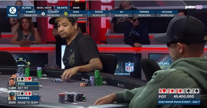 WSOP 主赛事最疯狂的牌