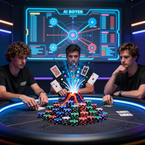 扑克软件升级风暴：从GTO到AI，策略演变的科技革命