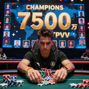 线上扑克平台2023:7500万美金豪赌背后的财富革命